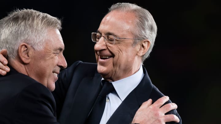 Carlo Ancelotti, Florentino Perez