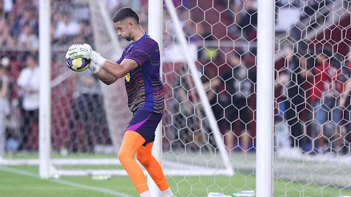 Joan García fue fichado en junio, procedente del Espanyol.
