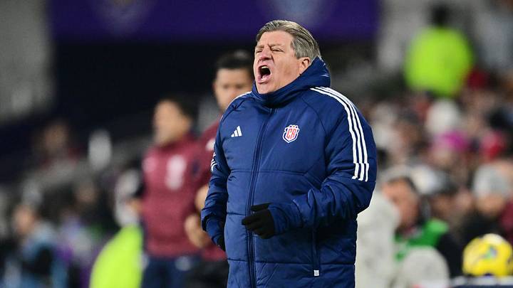 Miguel Herrera, técnico de Costa Rica. Miguel Herrera, técnico de Costa Rica.