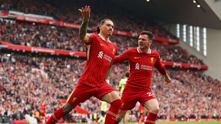 Darwin Nunez, Andrew Robertson