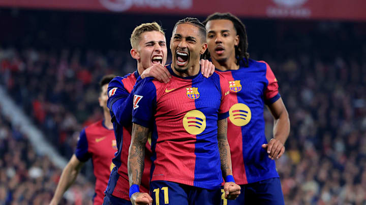 Raphinha, Fermin Lopez, Jules Kounde