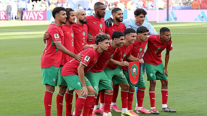 El cambio de Azzedine Ounahi al minuto 65 hizo oficial el récord histórico de Marruecos. El cambio de Azzedine Ounahi al minuto 65 hizo oficial el récord histórico de Marruecos.