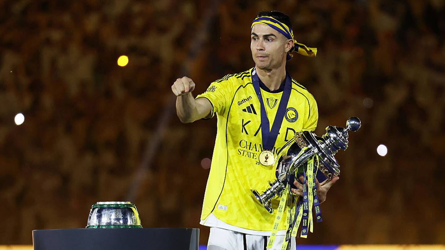 Cristiano Ronaldo, campeón de la liga árabe con el Al Nassr