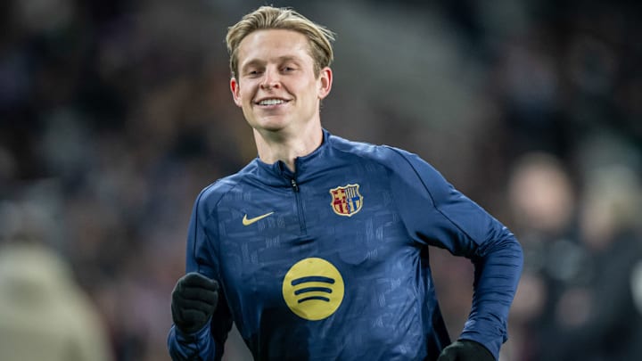 Frankie De Jong (FC Barcelona) seen in action during a La...