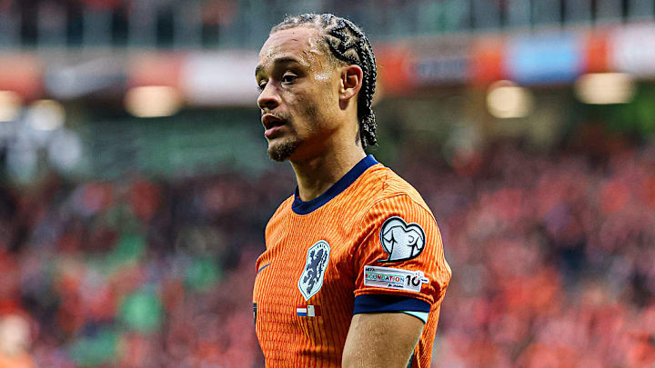 Xavi Simons im Trikot der Niederlande