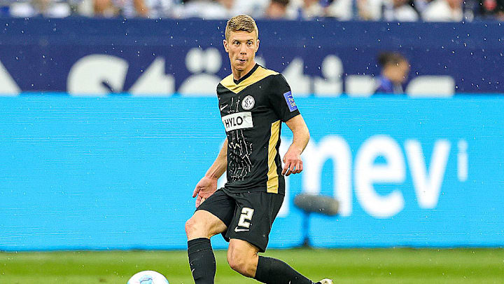Elias Baum im Trikot der SV Elversberg