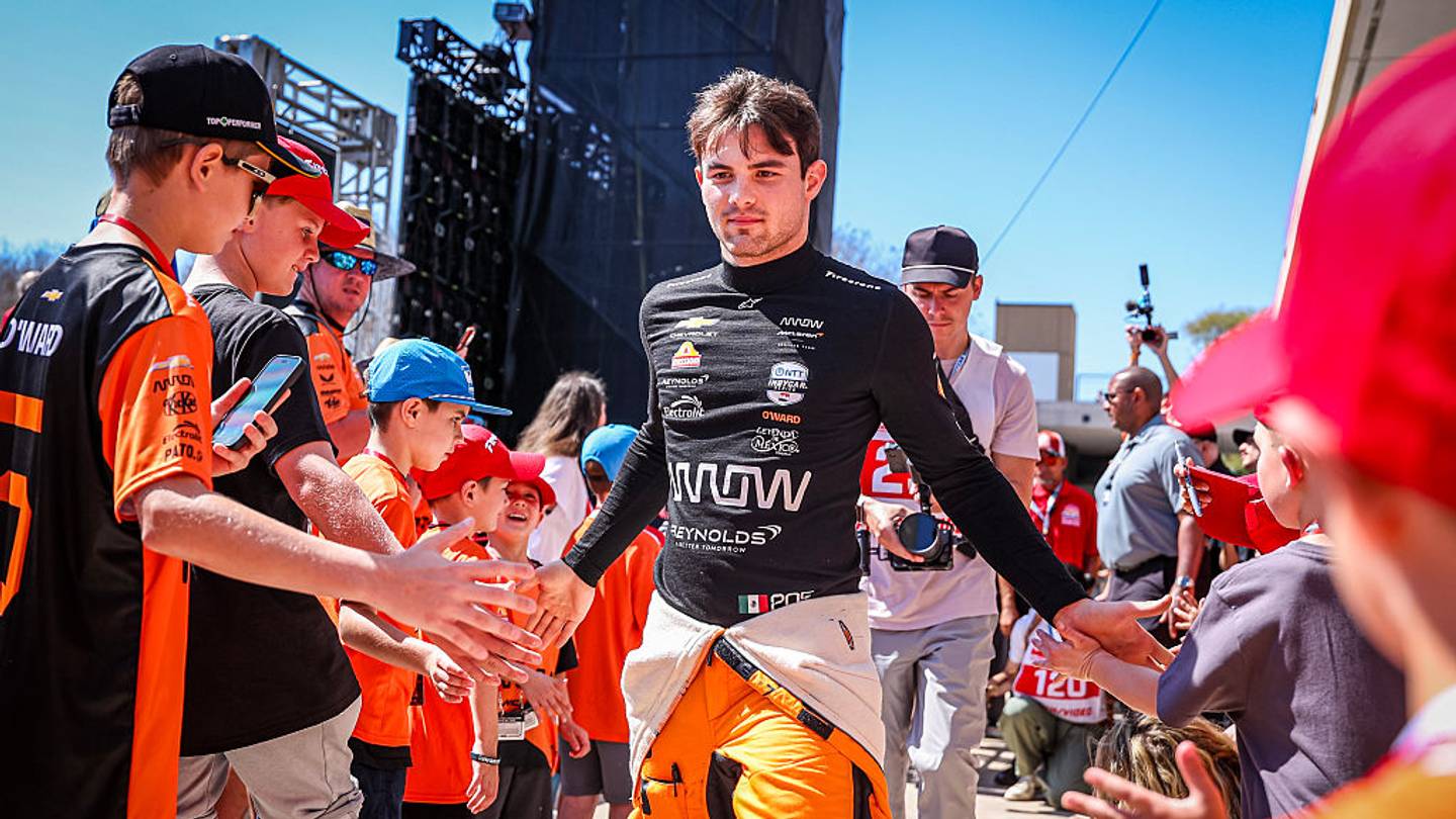 Pato O'Ward y la IndyCar llegan a Detroit con el campeonato en plena disputa