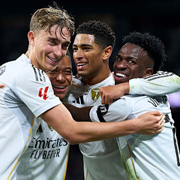 Real Madrid are leading La Liga by five points.