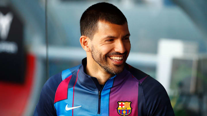 El Kun Aguero pudo debutar con gol ante el Real Madrid