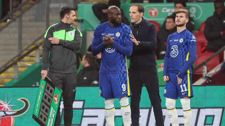 Thomas Tuchel, Romelu Lukaku, Timo Werner