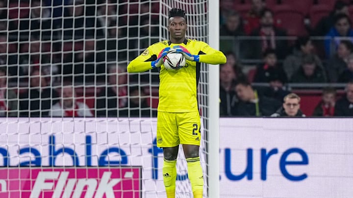 Goalkeeper Andre Onana