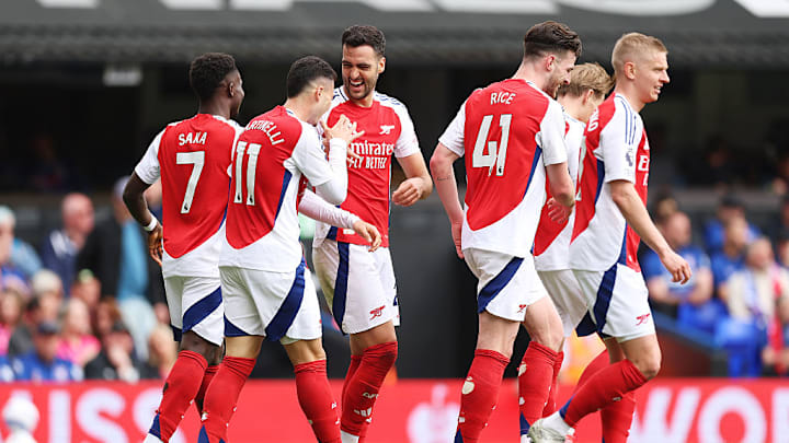 Gabriel Martinelli, Bukayo Saka, Mikel Merino