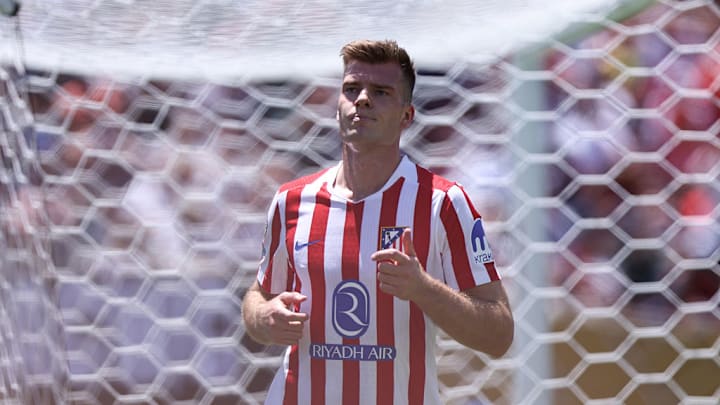 Alexander Sorloth im Trikot von Atletico Madrid