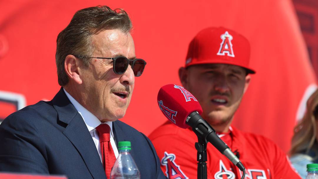 Arte Moreno (I) fue propietario de los Angels.