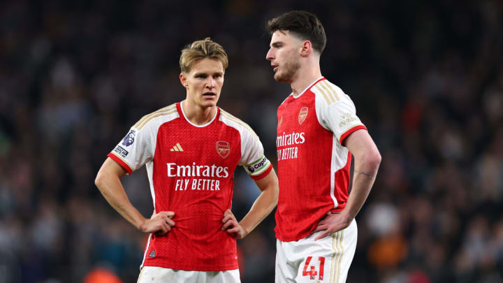 Martin Odegaard, Declan Rice