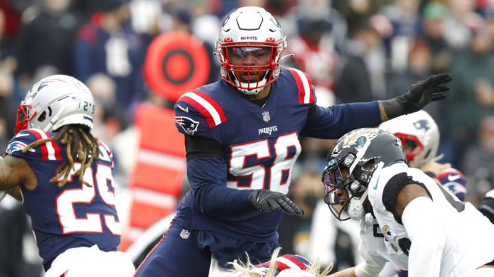 Jamie Collins is back for another go-round with the New England Patriots. Jamie Collins is back for another go-round with the New England Patriots.