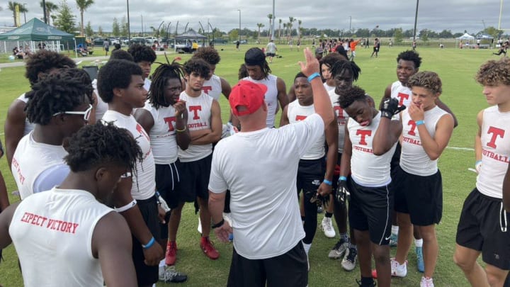 Day 1 of the Florida High School 7v7 State Championships Scores
