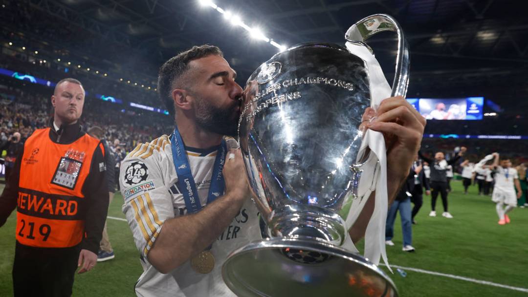 No player has won more Champions League titles than Dani Carvajal. No player has won more Champions League titles than Dani Carvajal.