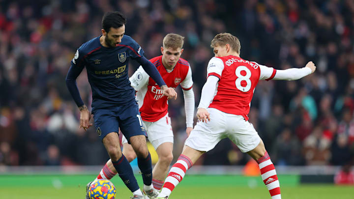 Dwight McNeil, Martin Odegaard, Emile Smith Rowe