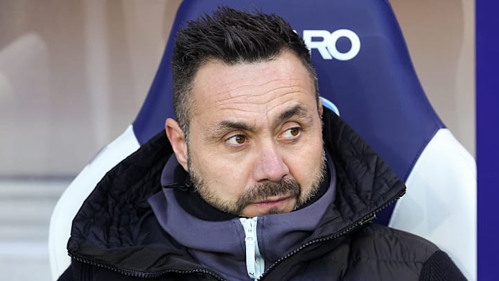 Roberto De Zerbi has suffered his first setback. 