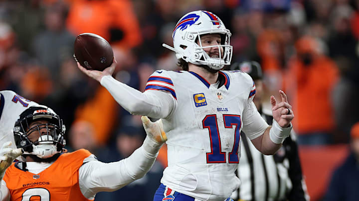 Josh Allen sufrió una dolorosa eliminación a manos de los Broncos.