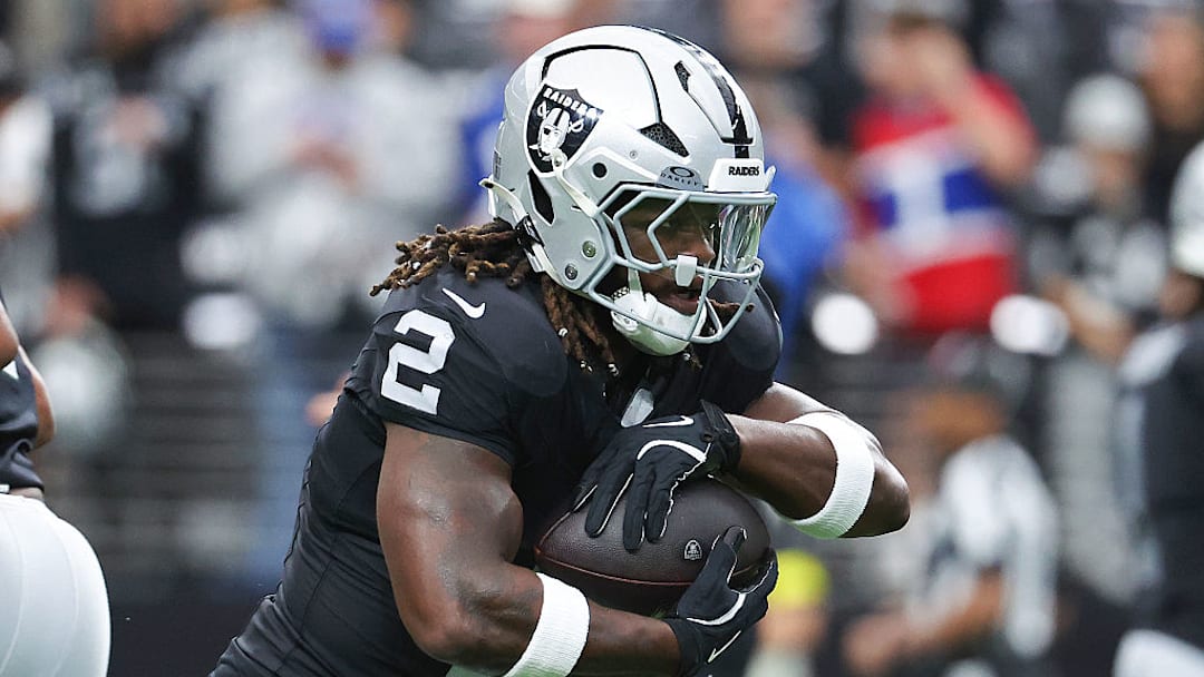 Ashton Jeanty, corredor de La Vegas Raiders. 