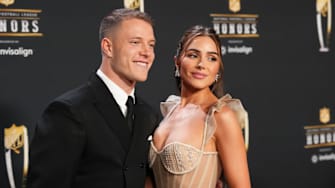 McCaffrey and Culpo announced in March that they were expecting their first child.