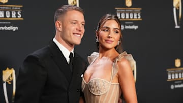 McCaffrey and Culpo announced in March that they were expecting their first child.