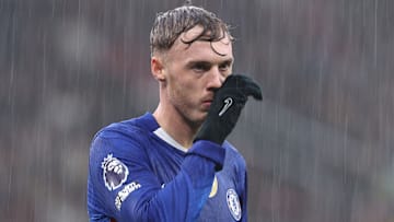 Cole Palmer was forced off early in Chelsea’s defeat at Manchester United.
