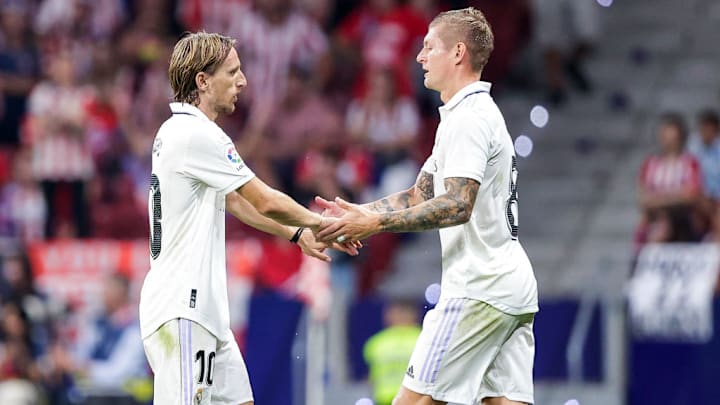 Luka Modric y Toni Kroos