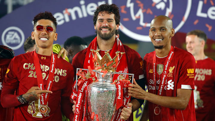 Roberto Firmino, Alisson Becker, Fabinho