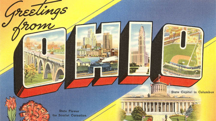 A vintage Ohio postcard.