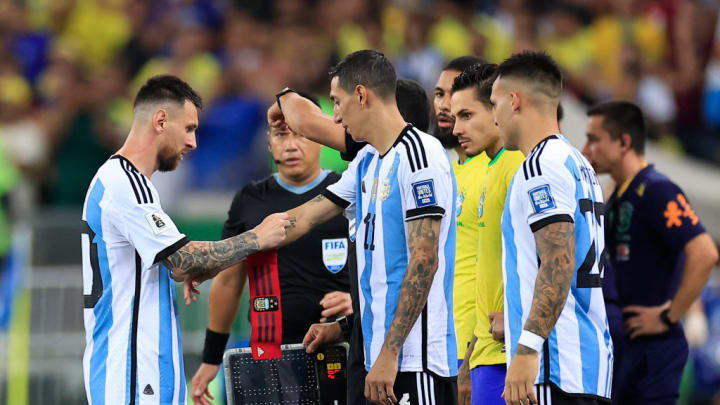 Lionel Messi, Angel Di Maria