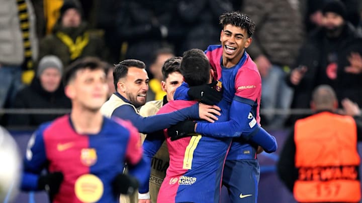 UEFA Champions League 2024/25 League phase 6Borussia Dortmund - FC Barcelona