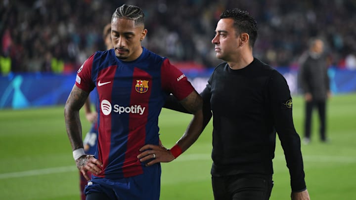 Raphinha, Xavi