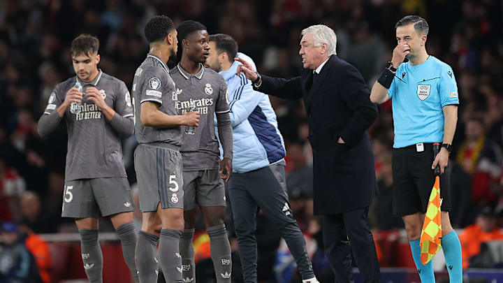 Carlo Ancelotti, Jude Bellingham, Eduardo Camavinga