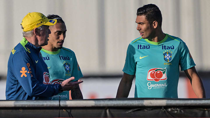 Carlo Ancelotti, Raphinha e Casemiro