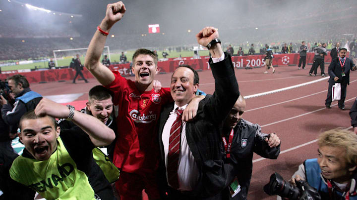 Steven Gerrard, Rafa Benitez