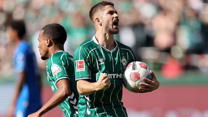 Romano Schmid bestritt bislang 160 Pflichtspiele für Werder und ist ein absoluter Leistungsträger.