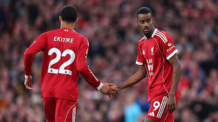 Hugo Ekitiké and Alexander Isak are in competition at Anfield. Hugo Ekitiké and Alexander Isak are in competition at Anfield.