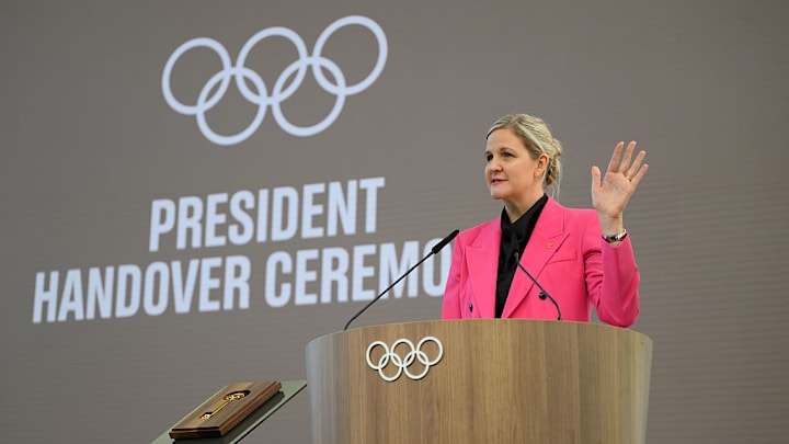 Kirsty Coventry, presidenta del Comité Olímpico Internacional.