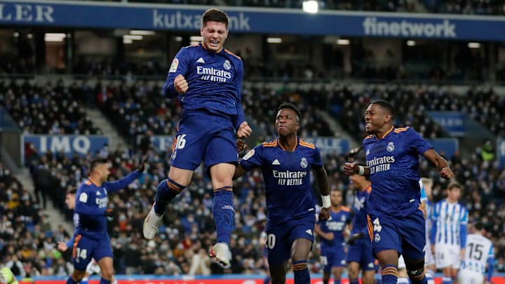 David Alaba, Luka Jovic, Vinicius Junior