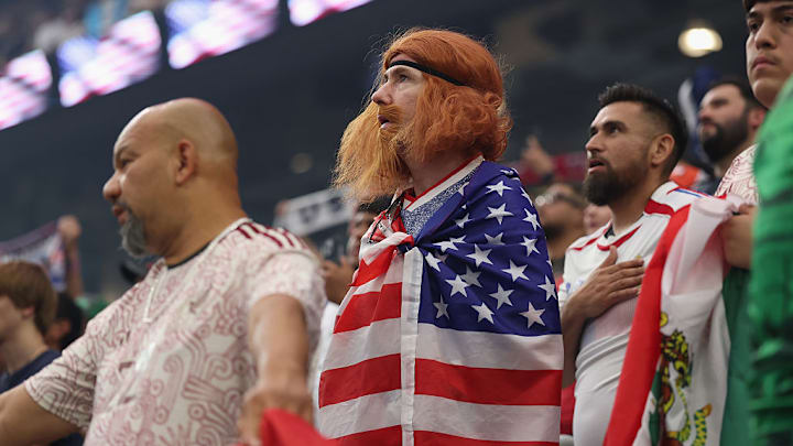 Los aficionados de Estados Unidos tienen una mayor presencia hoy en día que en el Mundial de 1994. Los aficionados de Estados Unidos tienen una mayor presencia hoy en día que en el Mundial de 1994.