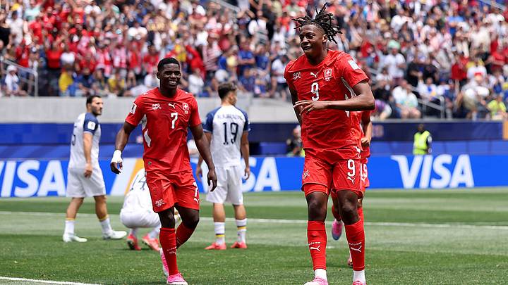 Johan Manzambi, goleador de Suiza Johan Manzambi, goleador de Suiza