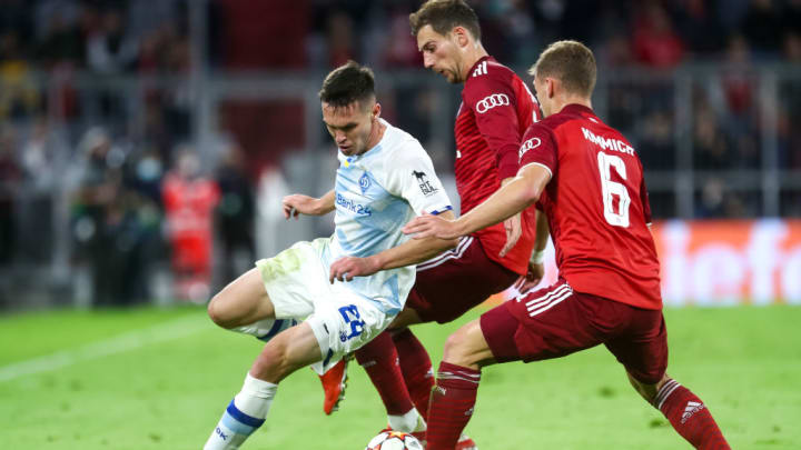 Joshua Kimmich, Leon Goretzka, Oleksandr Tymchyk