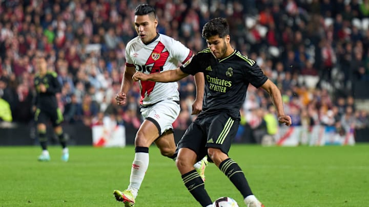 Marco Asensio, Radamel Falcao