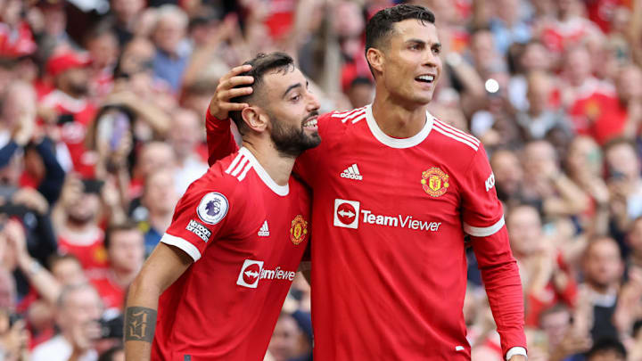 Bruno Fernandes, Cristiano Ronaldo Premier League Manchester United