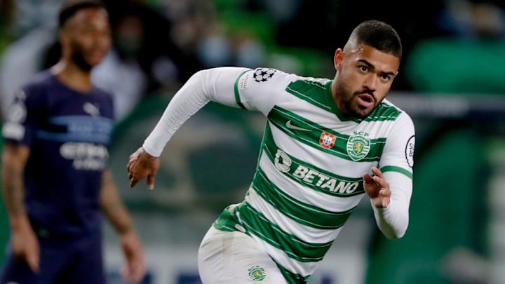 Bruno Tabata, meia-atacante do Sporting 