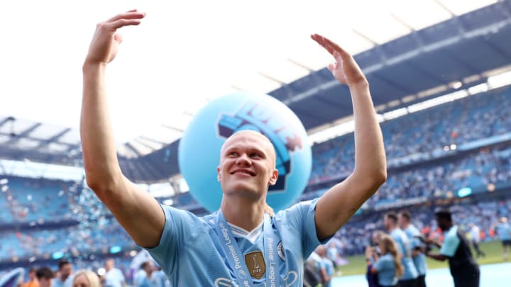 Erling Haaland, atacante do Manchester City em 2024