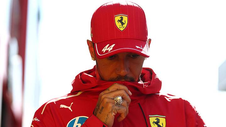Lewis Hamilton, piloto de Ferrari. Lewis Hamilton, piloto de Ferrari.